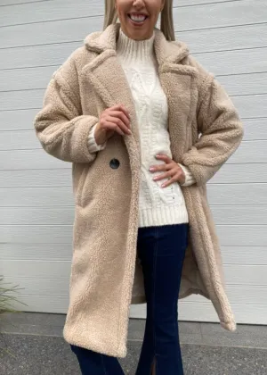 Teddy Coat - Neutral