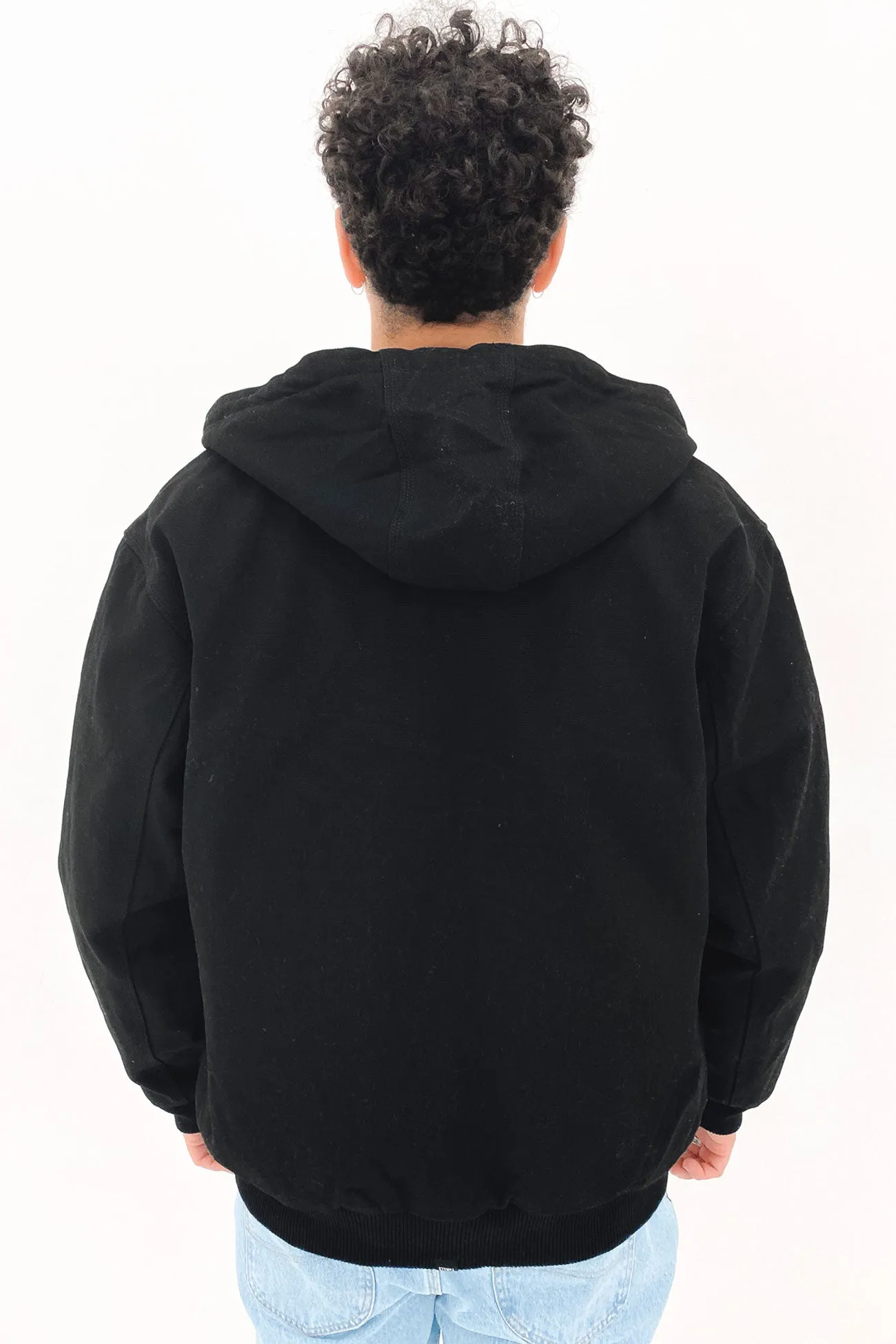 Thrills Union Hood Jacket Black