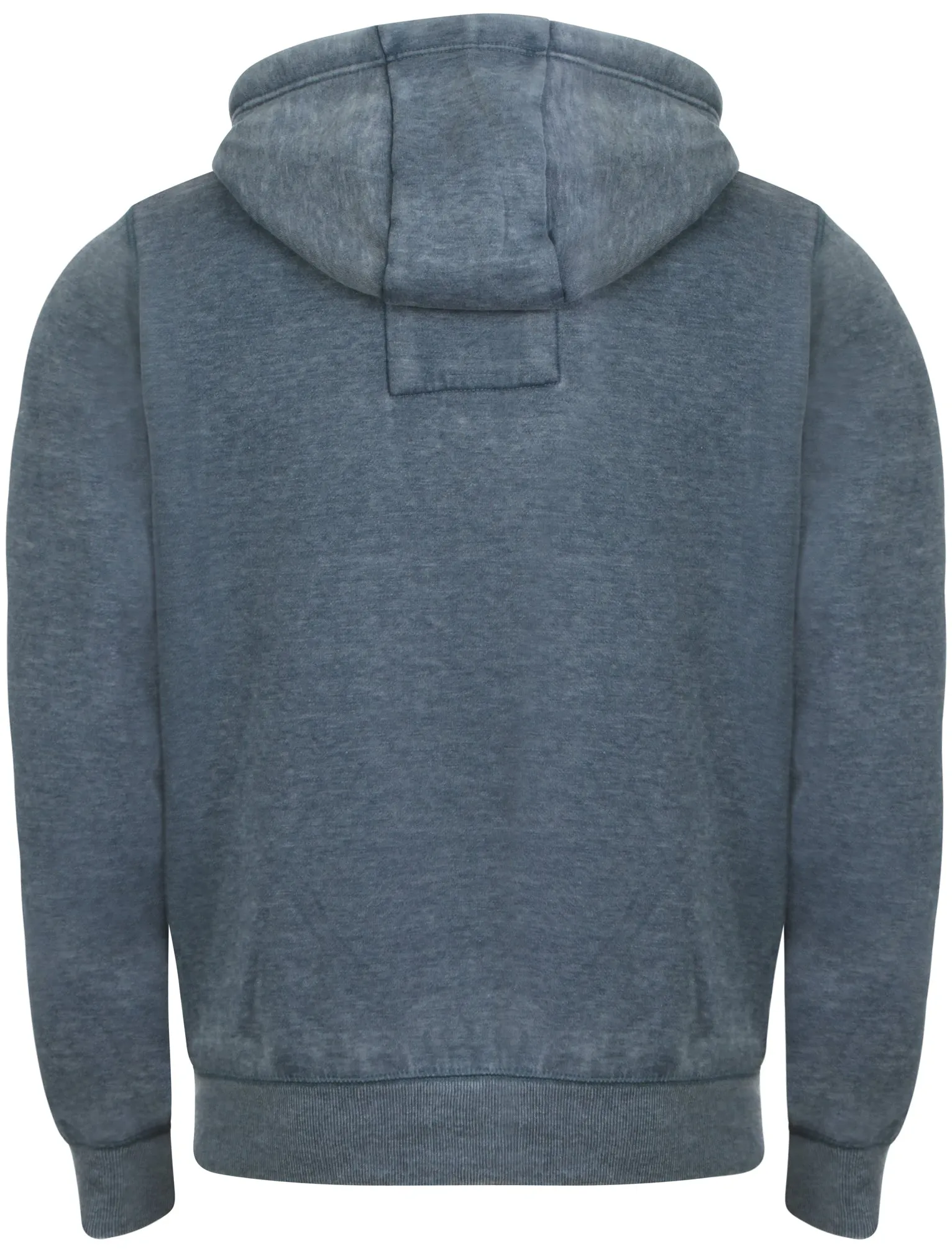 Tokyo Laundry Pennsylvania zip up hoodie in petrol blue