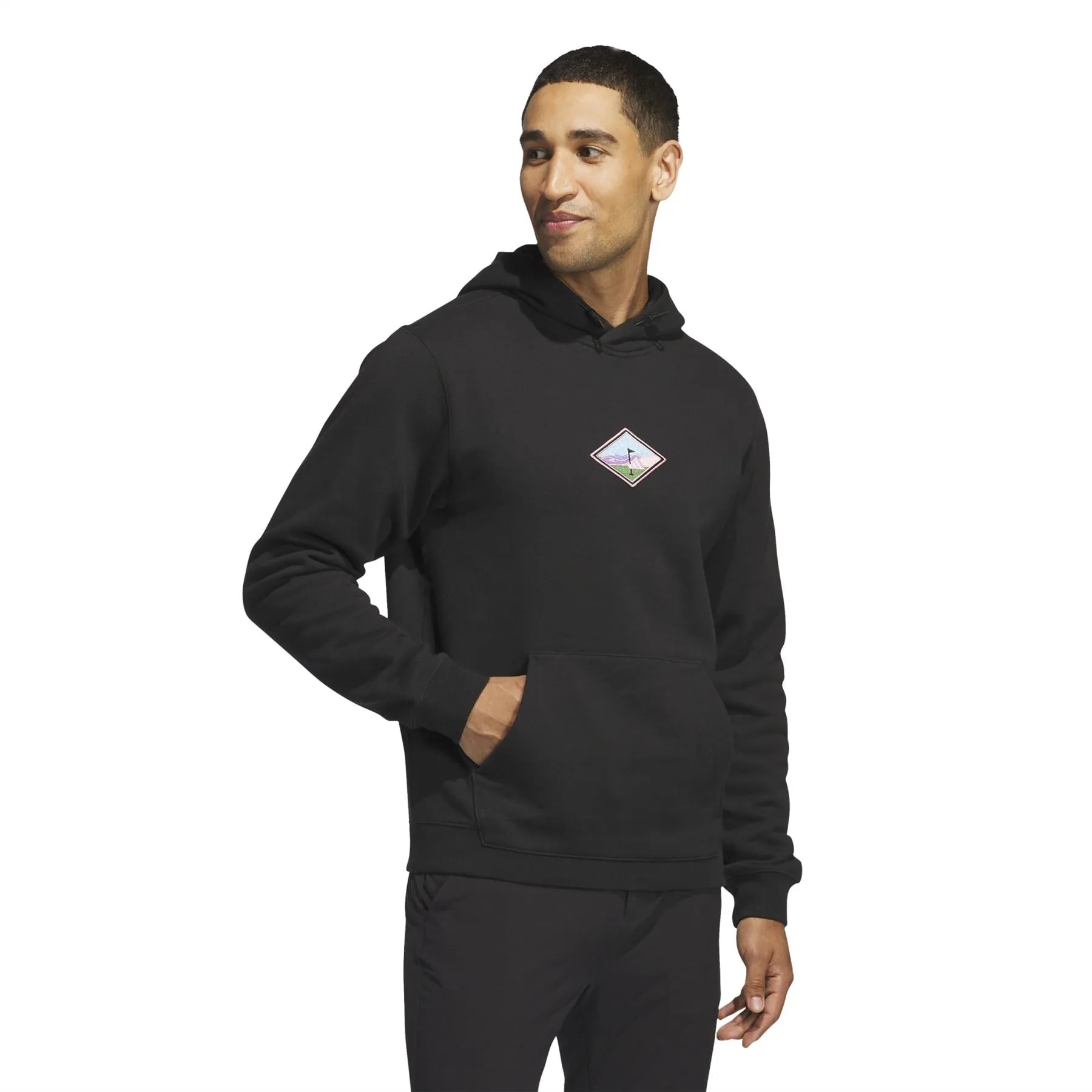 Versatile Tech Graphic Hoodie Black - AW24