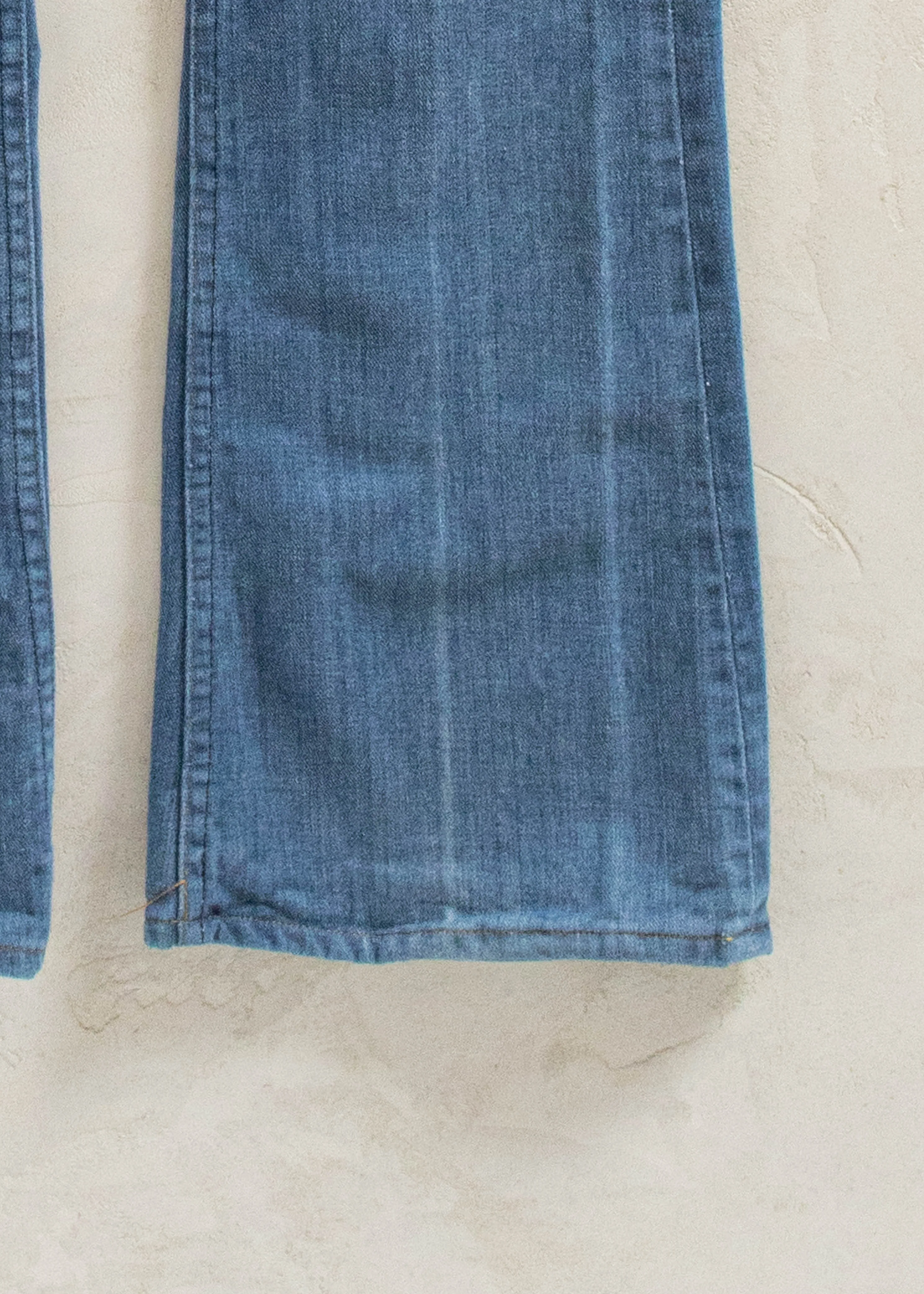 Vintage 1970s Lee Midwash Flare Jeans Size Women's 24