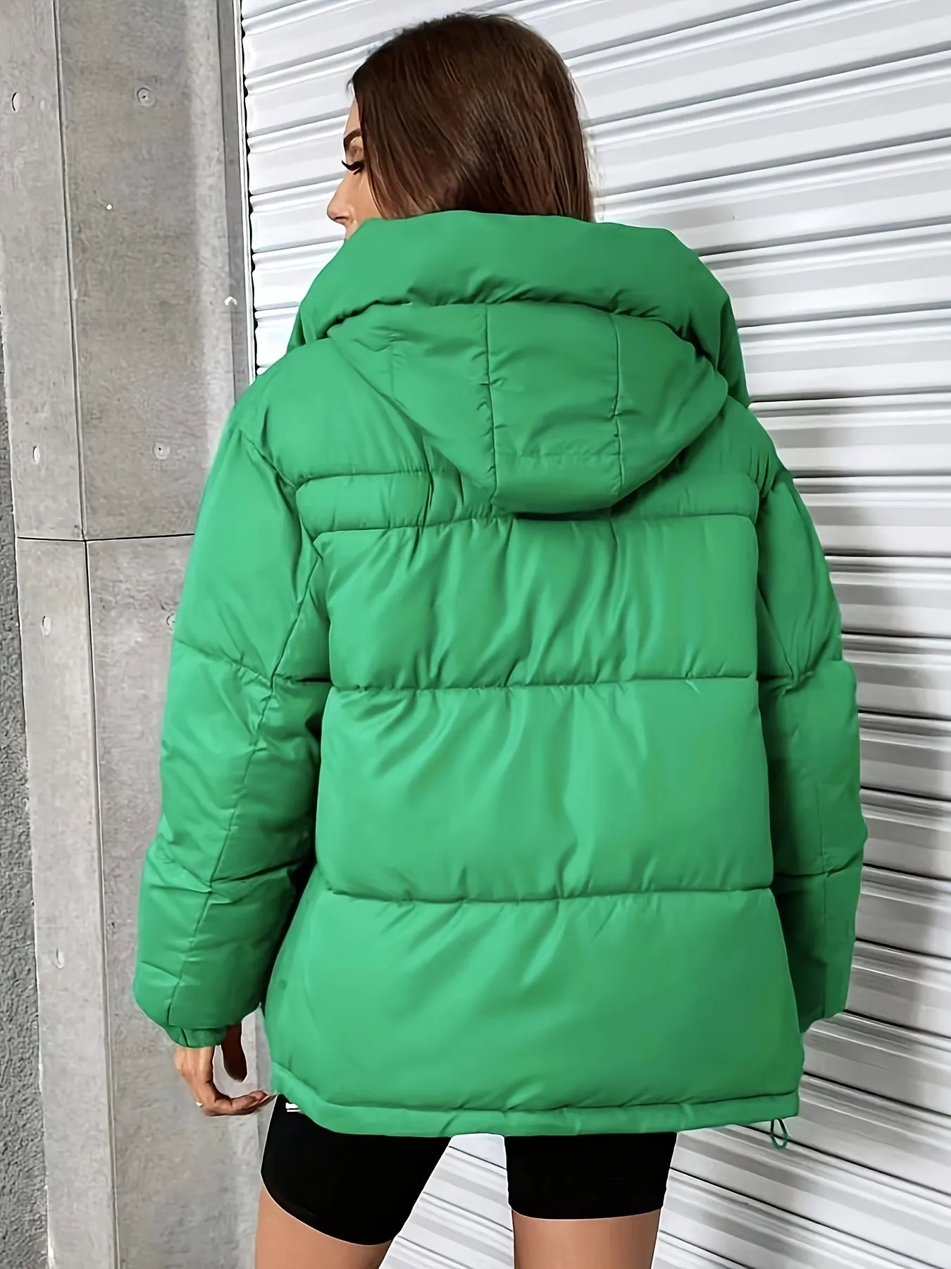 Women's Casual Warm Hooded Puffer Winter Jacket | Perfect for Casual Days